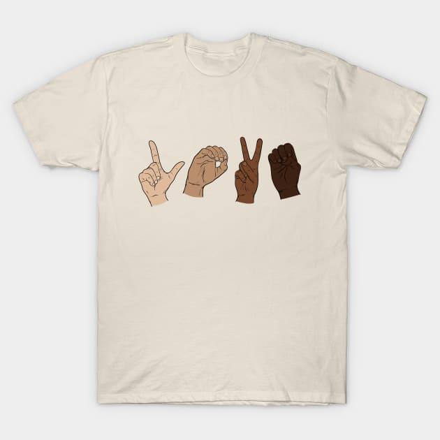 Love T-Shirt by rmcbuckeye